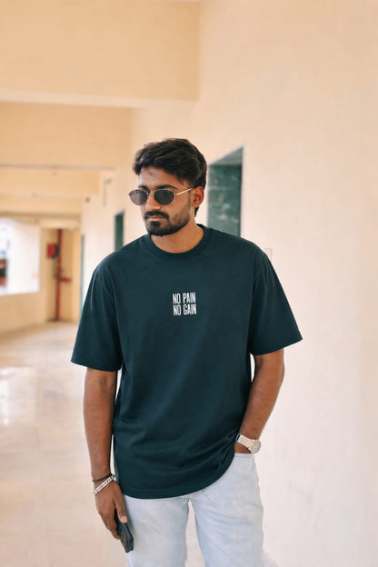 Fitness Fit Men’s Oversized T-Shirt – Premium Cotton Fit