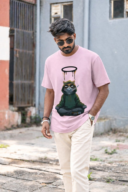 Men’s Oversized Graphic T-Shirt – Premium Cotton Fit
