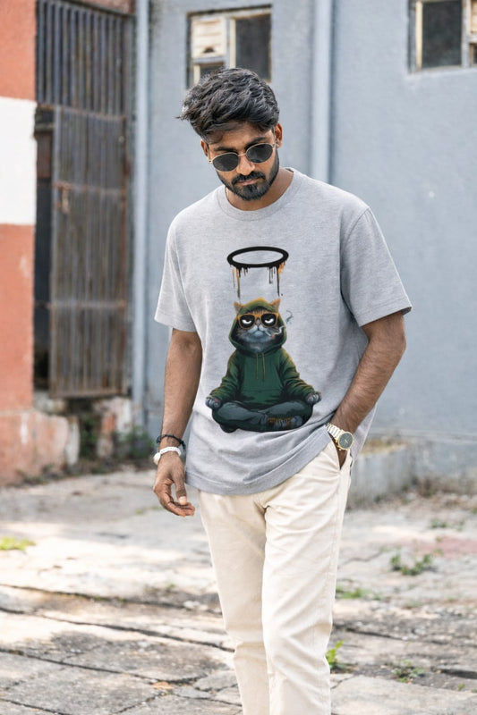 Men’s Oversized Graphic T-Shirt – Premium Cotton Fit