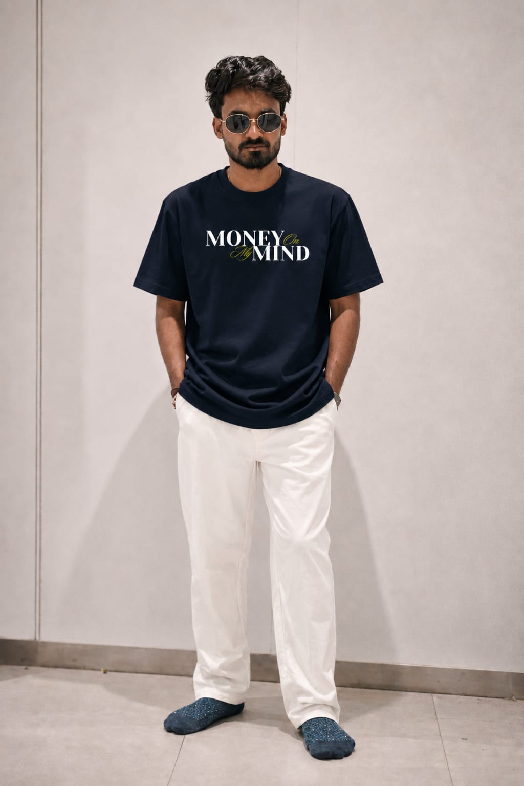 Money Mindset – Men’s Oversized Streetwear T-shirt