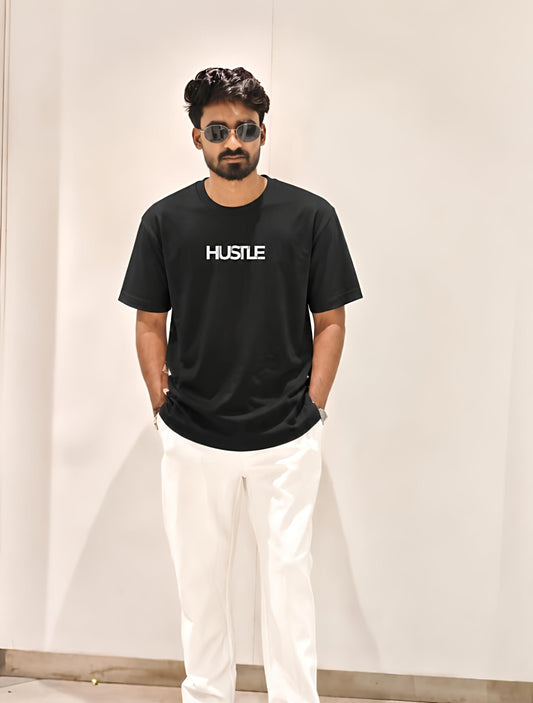 Hustle Oversized T-Shirt for Men