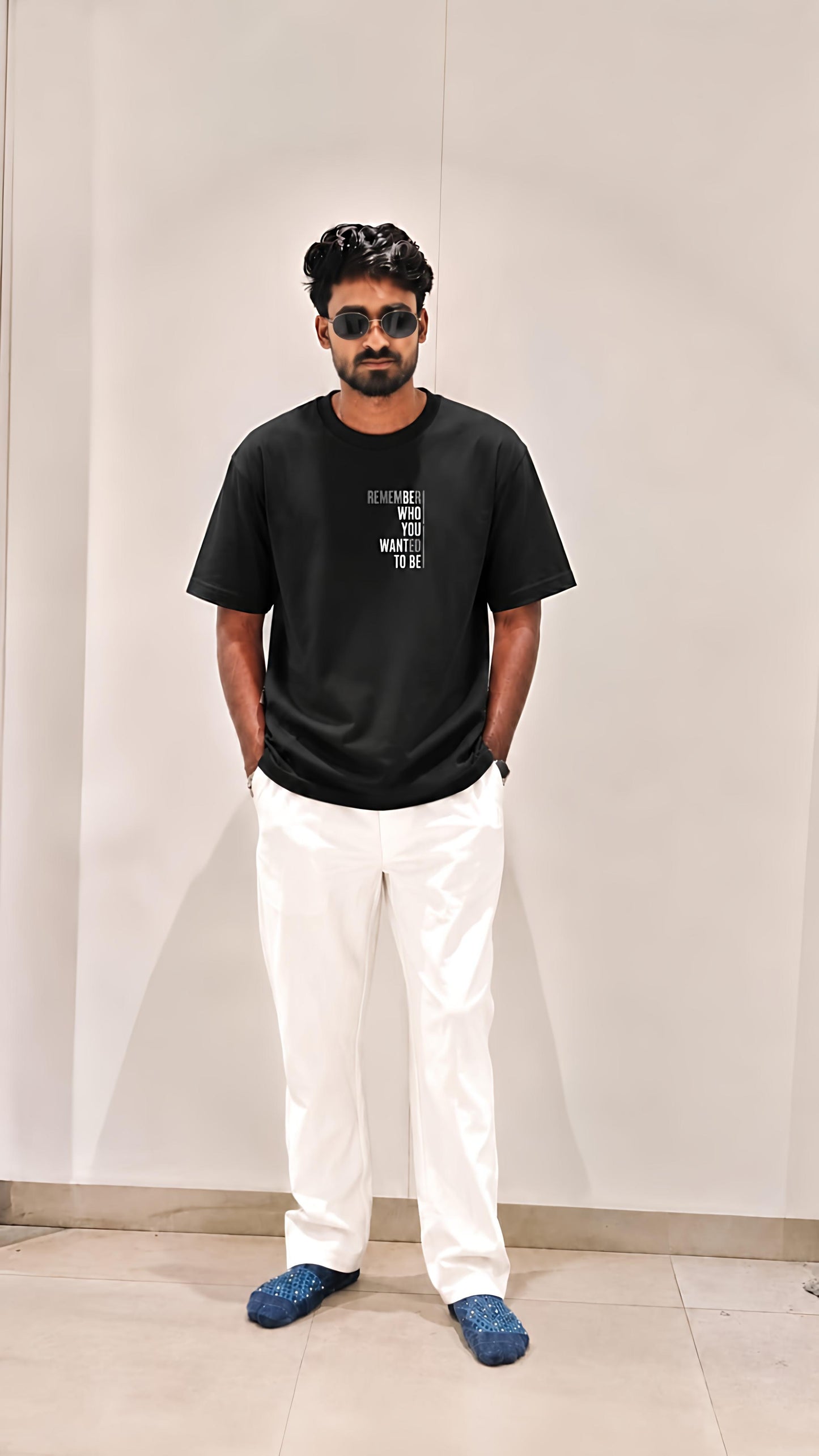 Be Yourself – Men’s Oversized T-Shirt