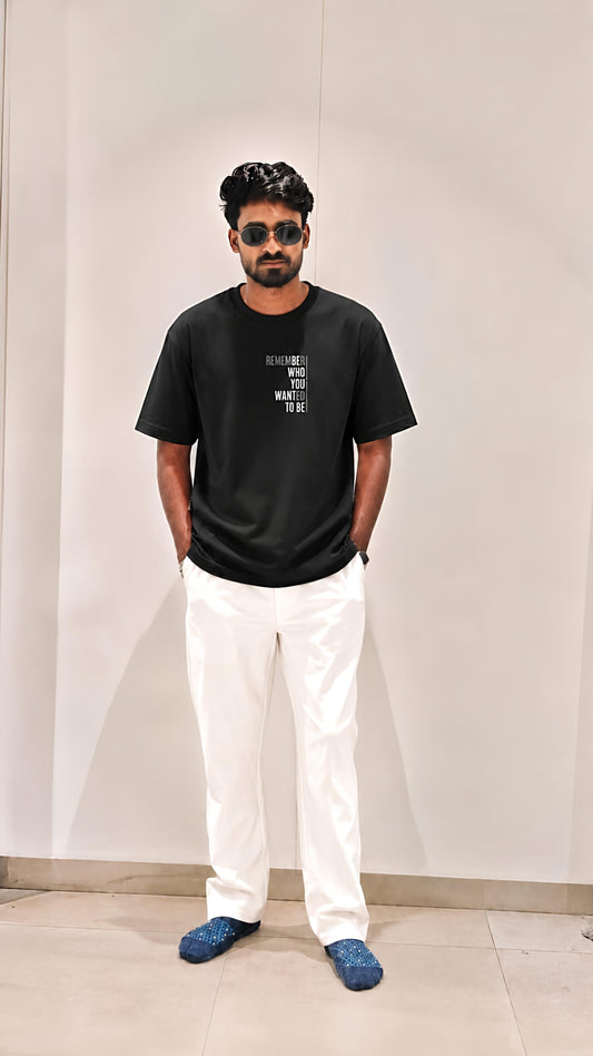 Be Yourself – Men’s Oversized T-Shirt