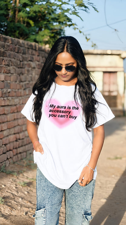 Aura Energy – Women’s Oversized T-Shirt