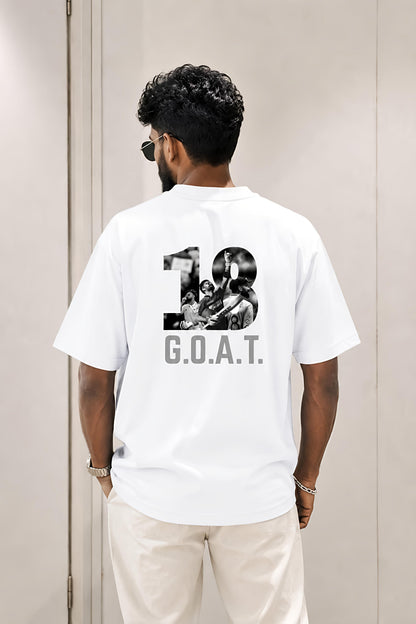 GOAT 18 – Men’s Oversized Cricket Tee