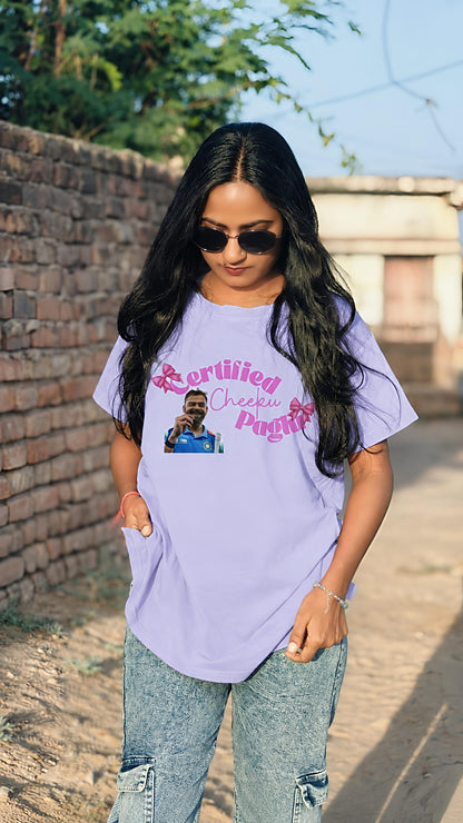 Cheeku Paglu – Women’s Oversized T-Shirt
