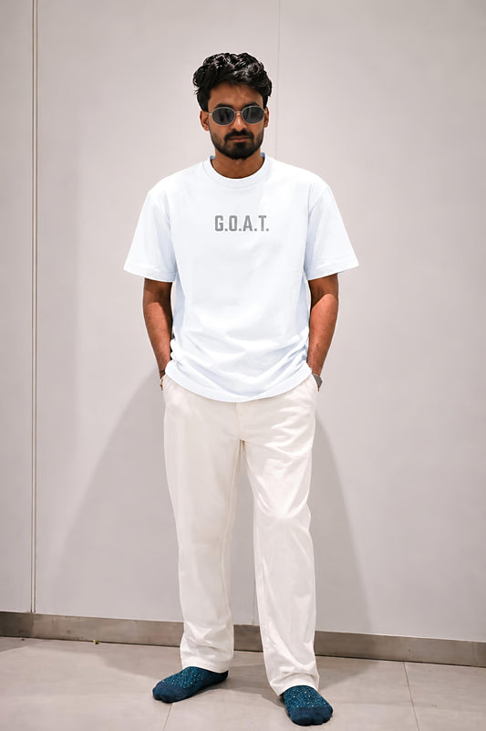 GOAT 18 – Men’s Oversized Cricket Tee