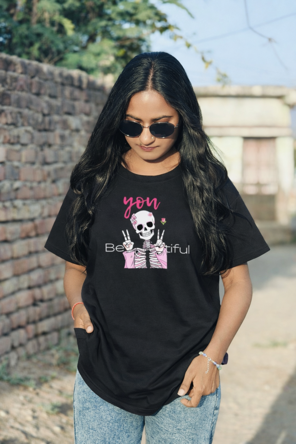 BeYouTeeful Women’s Oversized T-Shirt – Premium Cotton Fit
