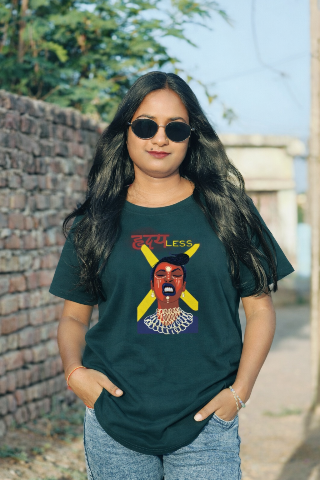 Heartless Women’s Oversized T-Shirt – Premium Cotton Fit