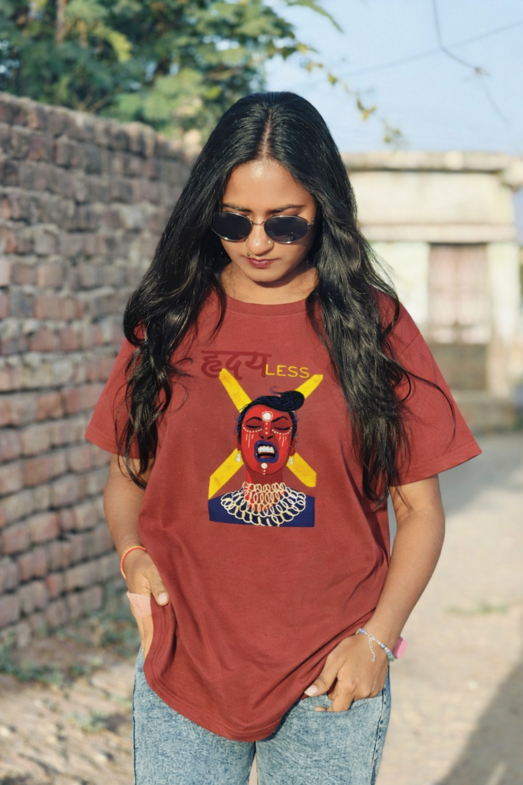Heartless Women’s Oversized T-Shirt – Premium Cotton Fit