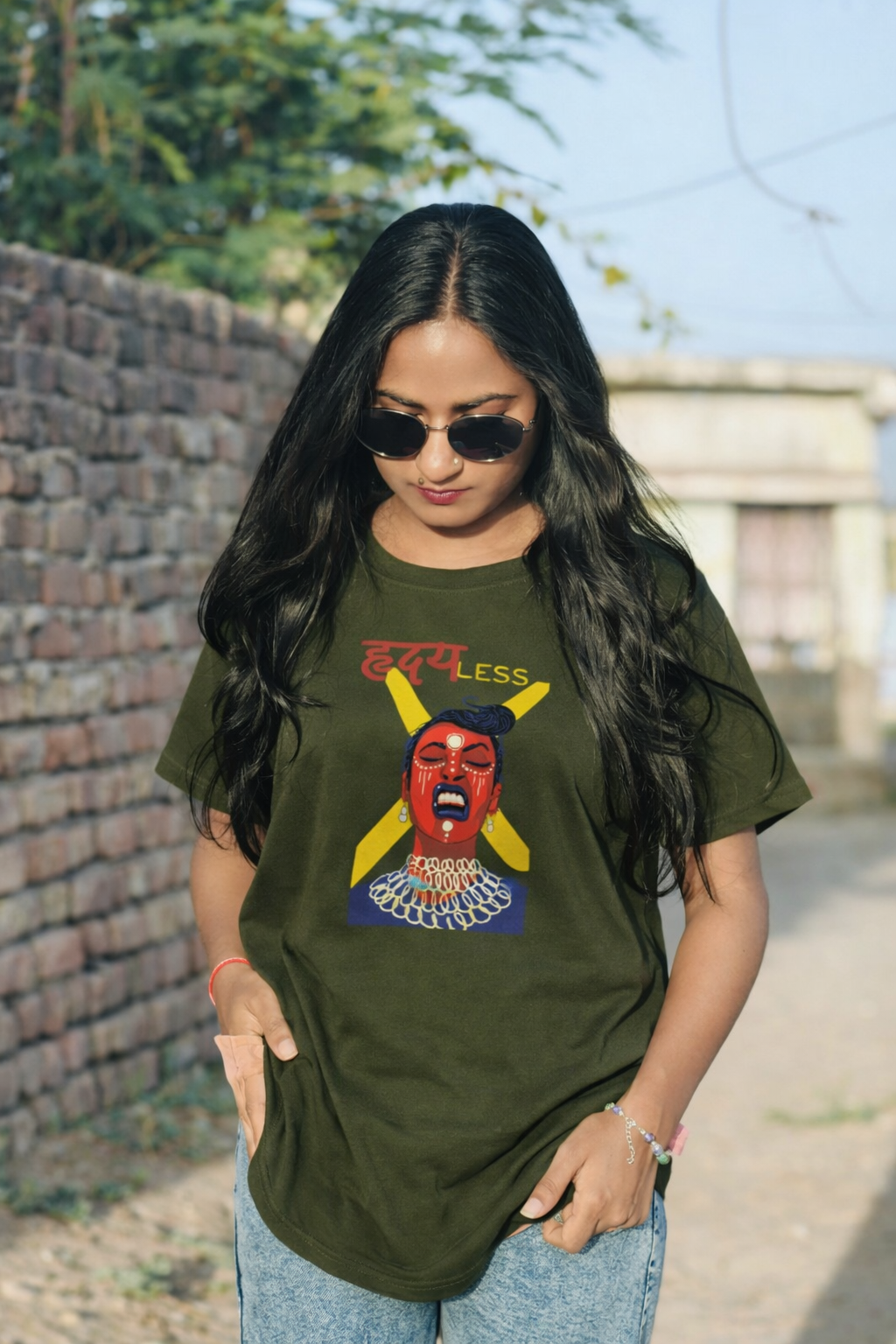 Heartless Women’s Oversized T-Shirt – Premium Cotton Fit