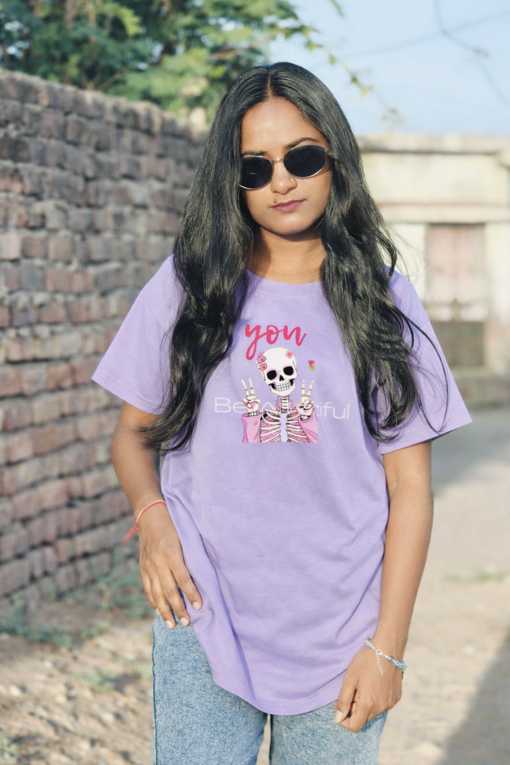 BeYouTeeful Women’s Oversized T-Shirt – Premium Cotton Fit
